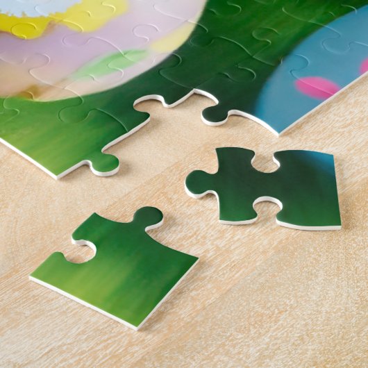 Niedlich Osterhase 01 Puzzle (Seite)