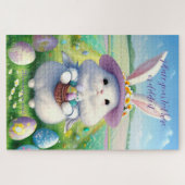 Niedlich Osterhase 01 Puzzle (Horizontal)