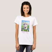 Niedlich Osterhase 01 T-Shirt (Vorne ganz)