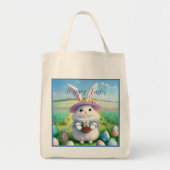 Niedlich Osterhase 01 Tragetasche (Vorne)