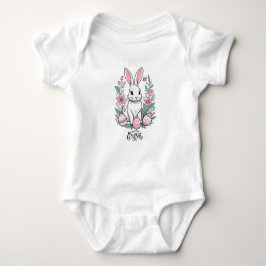 Niedlich Osterhase Baby Strampler