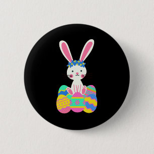 Niedlich Osterhase Button