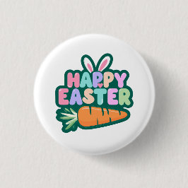 Niedlich Osterhase für positive Stimmung Button