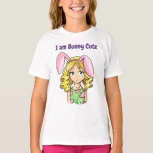 Niedlich Osterhase Girl Design, Cool Ostern T - Sh T-Shirt