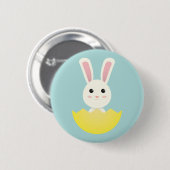 Niedlich Osterhase I Button (Vorne & Hinten)