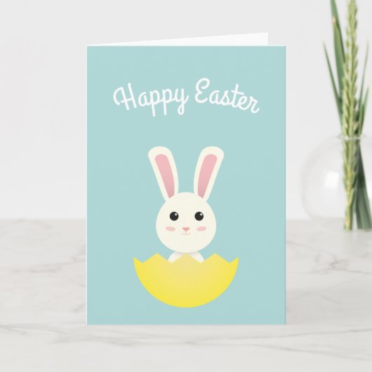 Niedlich Osterhase I Feiertagskarte (Vorderseite)