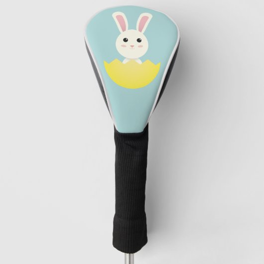 Niedlich Osterhase I Golf Headcover (Vorderseite)