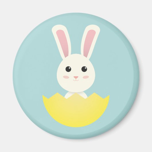 Niedlich Osterhase I Magnet (Vorne)