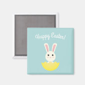 Niedlich Osterhase I Magnet (Vorderseite/Rückseite)