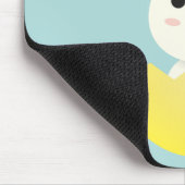 Niedlich Osterhase I Mousepad (Ecke)