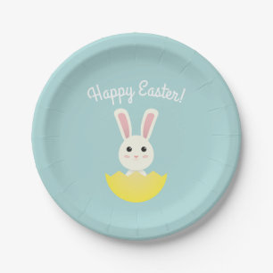 Niedlich Osterhase I Pappteller