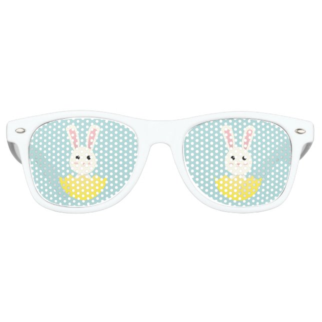 Niedlich Osterhase I Partybrille (Vorderseite)