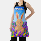 Niedlich Osterhase in den Blume Schürze (InSitu)