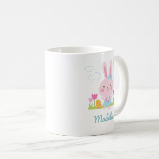 Niedlich Osterhase Kaffeetasse (VorderseiteRechts)