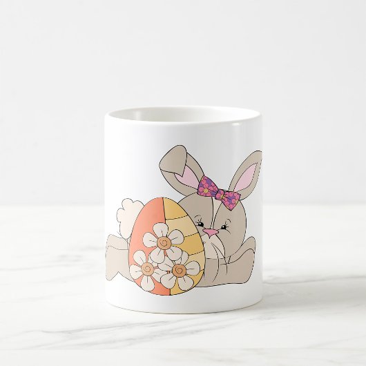 Niedlich Osterhase Kaffeetasse