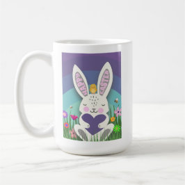 Niedlich Osterhase Kaffeetasse