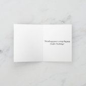 Niedlich Osterhase Karte (Innenseite)