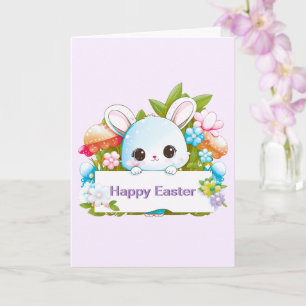 Niedlich Osterhase Karte
