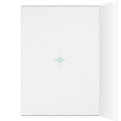 Niedlich Osterhase & Kick auf Light Blue (Innen (Links))