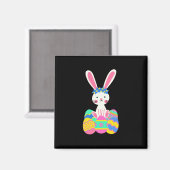 Niedlich Osterhase Magnet (Vorderseite/Rückseite)