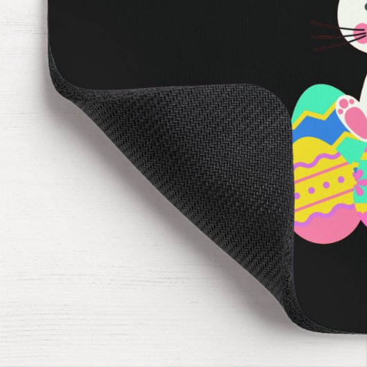 Niedlich Osterhase Mousepad (Ecke)