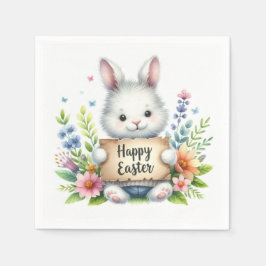 Niedlich Osterhase Osterfest Serviette