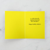 Niedlich Osterhase Osterhase für Kinder Karte (Innenseite)