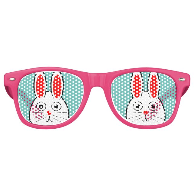 Niedlich Osterhase Sonnenbrille (Vorderseite)