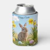 Niedlich Osterhase und Daffodin Dosenkühler (Kanne Vorderseite)