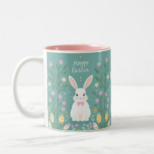 Niedlich Osterhase Zweifarbige Tasse