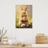 Niedlich Osterhasegi Poster (Küche)