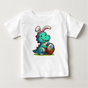 Niedlich, Osterhasen-Dinosaurier Baby T-shirt