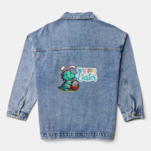 Niedlich, Osterhasen-Dinosaurier Jeansjacke