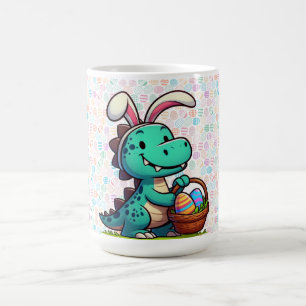 Niedlich, Osterhasen-Dinosaurier Kaffeetasse