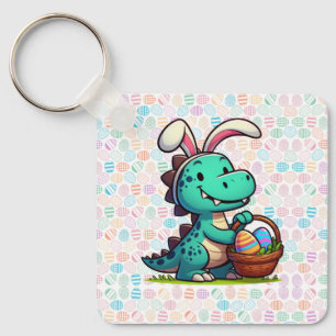 Niedlich, Osterhasen-Dinosaurier Schlüsselanhänger