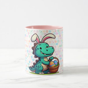 Niedlich, Osterhasen-Dinosaurier Tasse