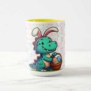 Niedlich, Osterhasen-Dinosaurier Tasse