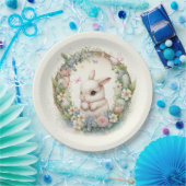 niedlich Osterhasen-Feier Pappteller (Party)