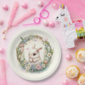 niedlich Osterhasen-Feier Pappteller (Party)