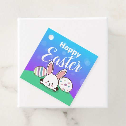 Niedlich Osterhasen Geschenkanhänger (Beispiel)