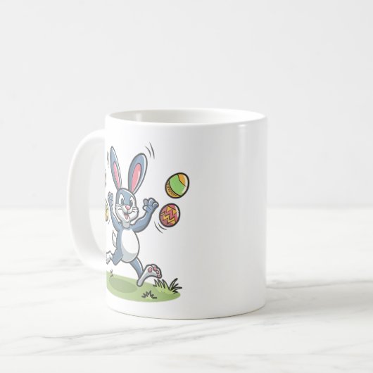 Niedlich Osterhasen Kaffeetasse (Vorderseite Links)
