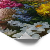 Niedlich Osterhasen-Poster Poster (Ecke)