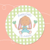 Niedlich Osterhasensticker Runder Aufkleber