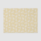 Niedlich Osterhüpfen Bunnies Minimalistisches Must Seidenpapier (Vorderseite)