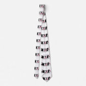 Niedlich Osterkaninchen Krawatte (Rückseite)