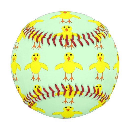 Niedlich Osterkick Baseball (Vorderseite)
