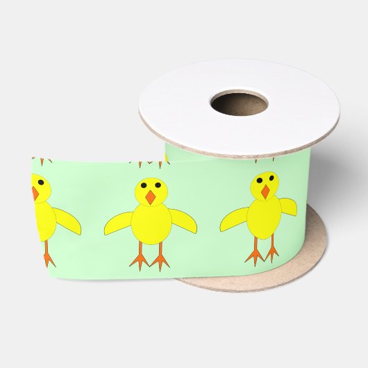 Niedlich Osterkick Ribbon Satinband (Spule)