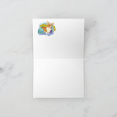 Niedlich-Osterkorgi Feiertagskarte (Innenseite)