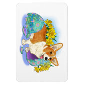 Niedlich-Osterkorgi Magnet (Vertikal)