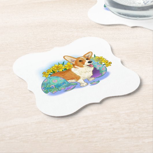 Niedlich-Osterkorgi Untersetzer (angewinkelt)